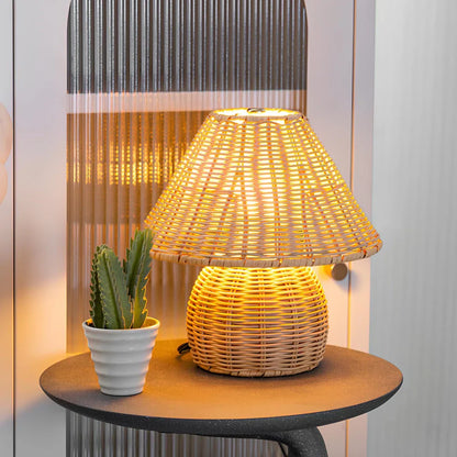 WeaveCraft Table Lamp