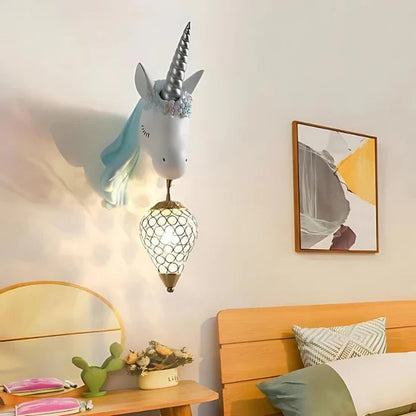 Orlix Magical Unicorn Wall Lamp