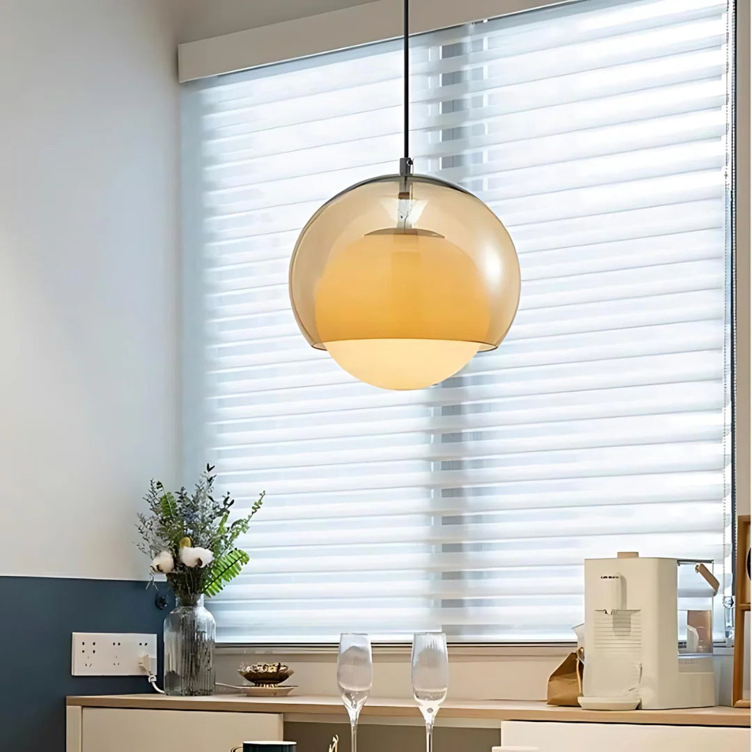 Glissar Retro Glass Pendant Lamp