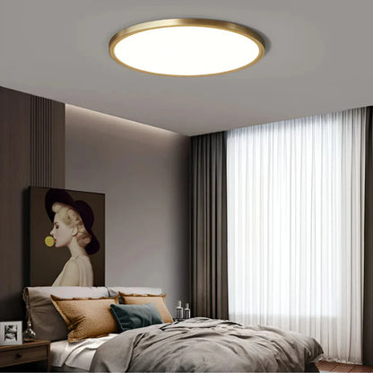 Icho Ultra-thin LED Ceiling Lamp Gold