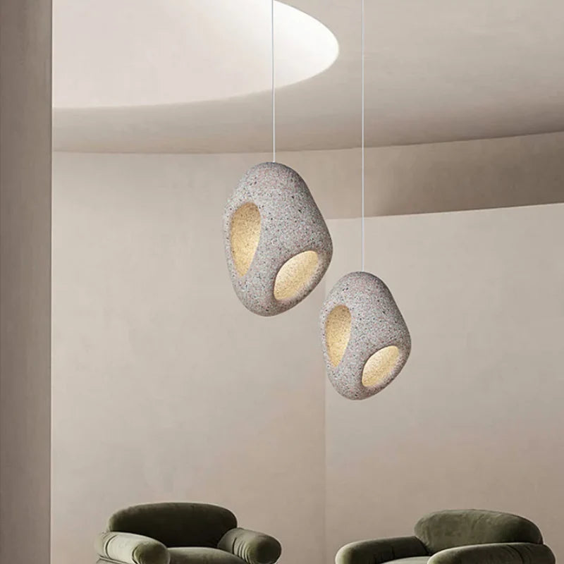Thalira Modern Creative LED Pendant Lamp Wabi Sabi