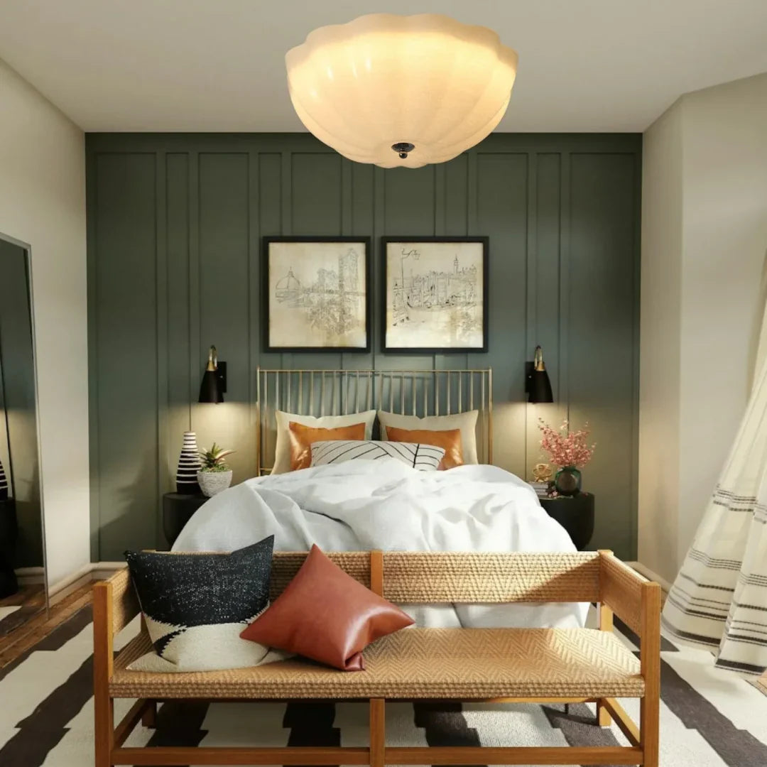 Pluvio Luxury Shell Ceiling Lamp