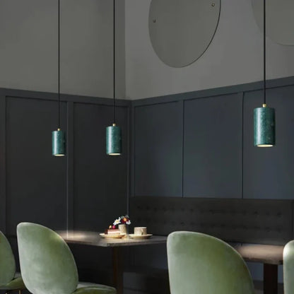 Velena Minimalist Marble LED Pendant Lamp