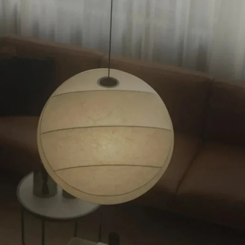 Calythea Wabi Sabi Silk Ball LED Pendant Lamp