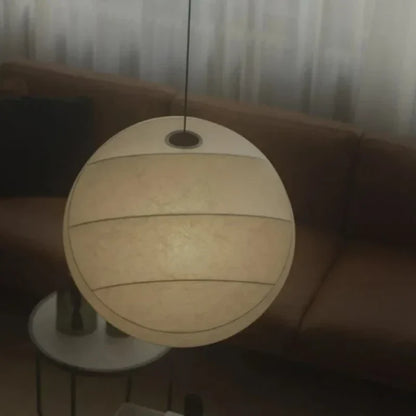 Calythea Wabi Sabi Silk Ball LED Pendant Lamp
