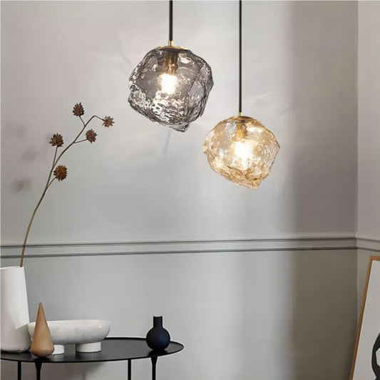 Lumenos Glass Stylish Pendant Lamp for Dining Table