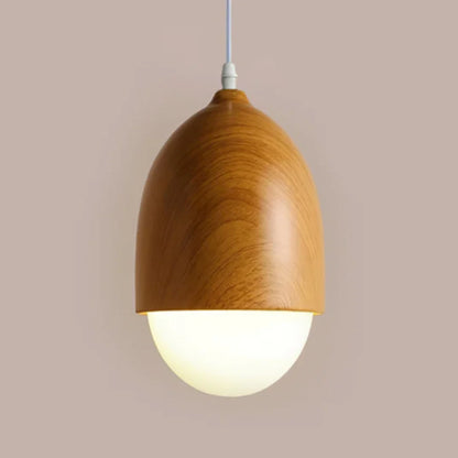 Teson Walnut Art Pendant Lamp