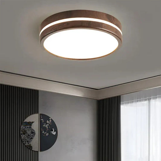Noxu Stylish Wooden LED Ceiling Lamp