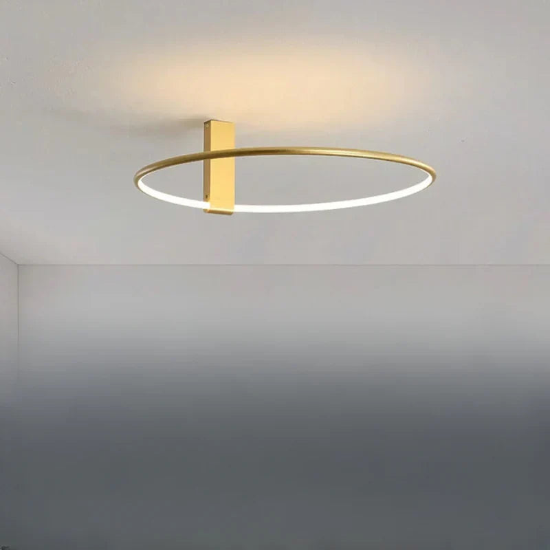 Aurenza Modern Round LED Ceiling Lamp for Living Room or Bedroom