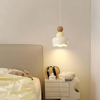 Elysian Romantic Pendant Lamp for Bedroom with Warm Lighting