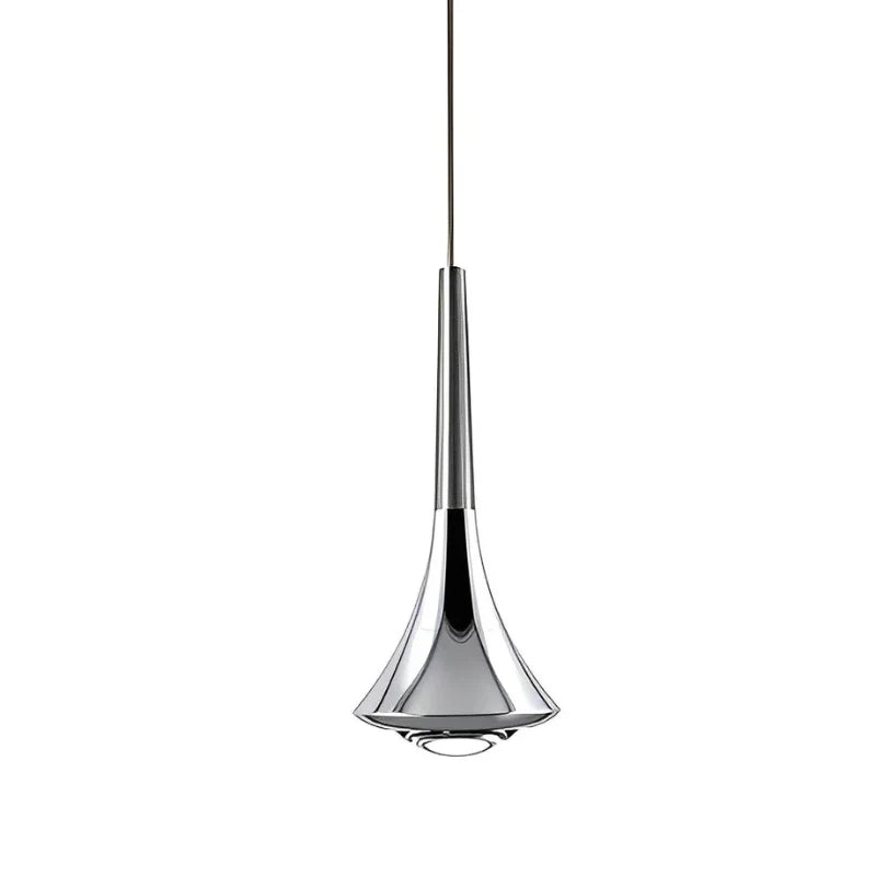 Leontia Scandinavian Drop-Shaped Metal Pendant Lamp
