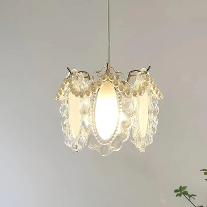 Aetha Flower-shaped pendant lamp