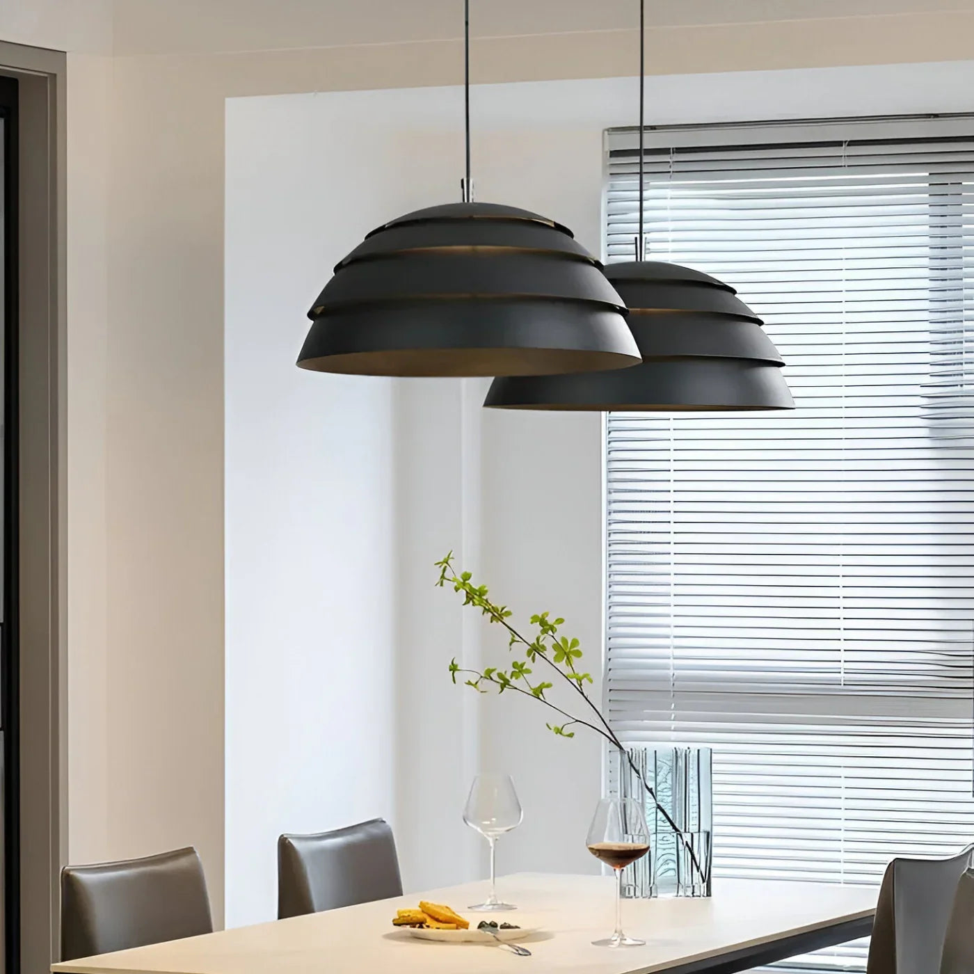 Thessala Minimalist Dome Pendant Lamp