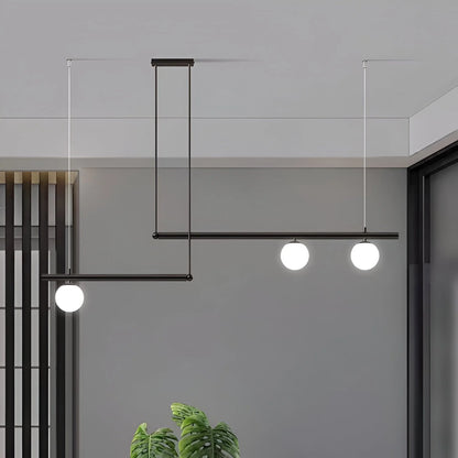 Altana Nordic Glass Linear Luxury Pendant Lamp