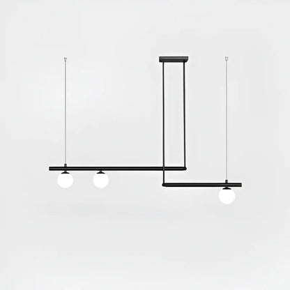 Altana Nordic Glass Linear Luxury Pendant Lamp