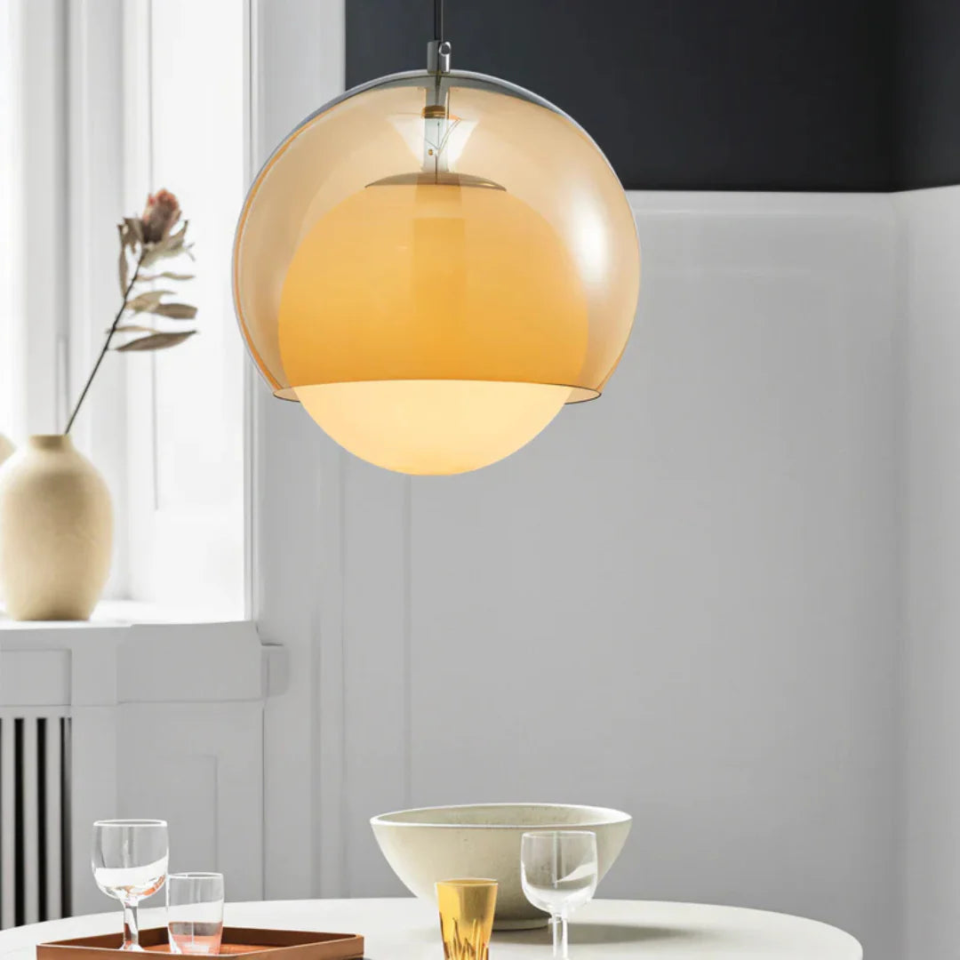 Glissar Retro Glass Pendant Lamp