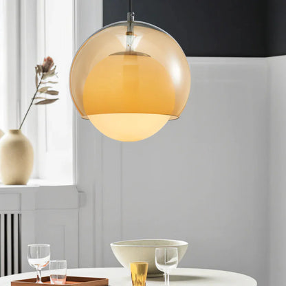 Glissar Retro Glass Pendant Lamp