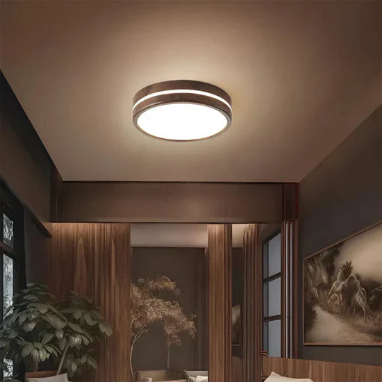 Noxu Stylish Wooden LED Ceiling Lamp