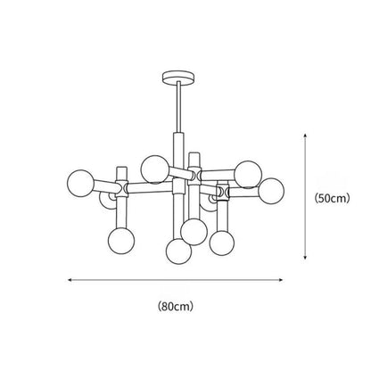 Floga Scandinavian Glass Pendant Lamp | Design Dining Table Lamp