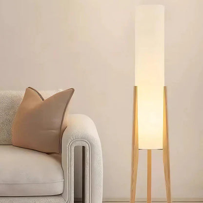 Solstice Wooden Floor Lamp for Living Room
