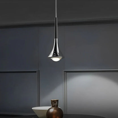 Leontia Scandinavian Drop-Shaped Metal Pendant Lamp