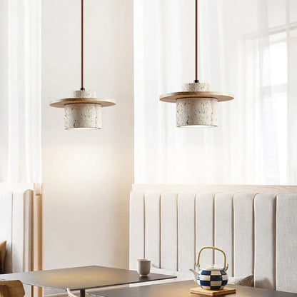Xyron - Luxury Travertine Design Hanging Lamp