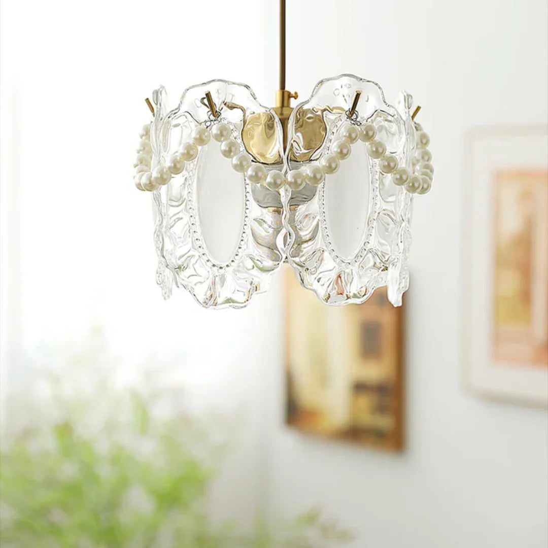 Aetha Flower-shaped pendant lamp
