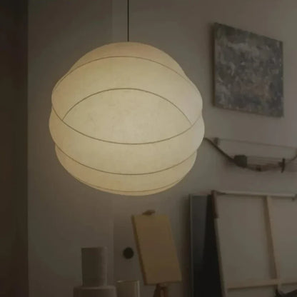 Calythea Wabi Sabi Silk Ball LED Pendant Lamp