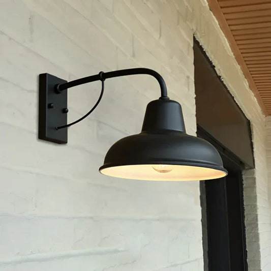 Lyvix Industrial Outdoor Wall Lamp