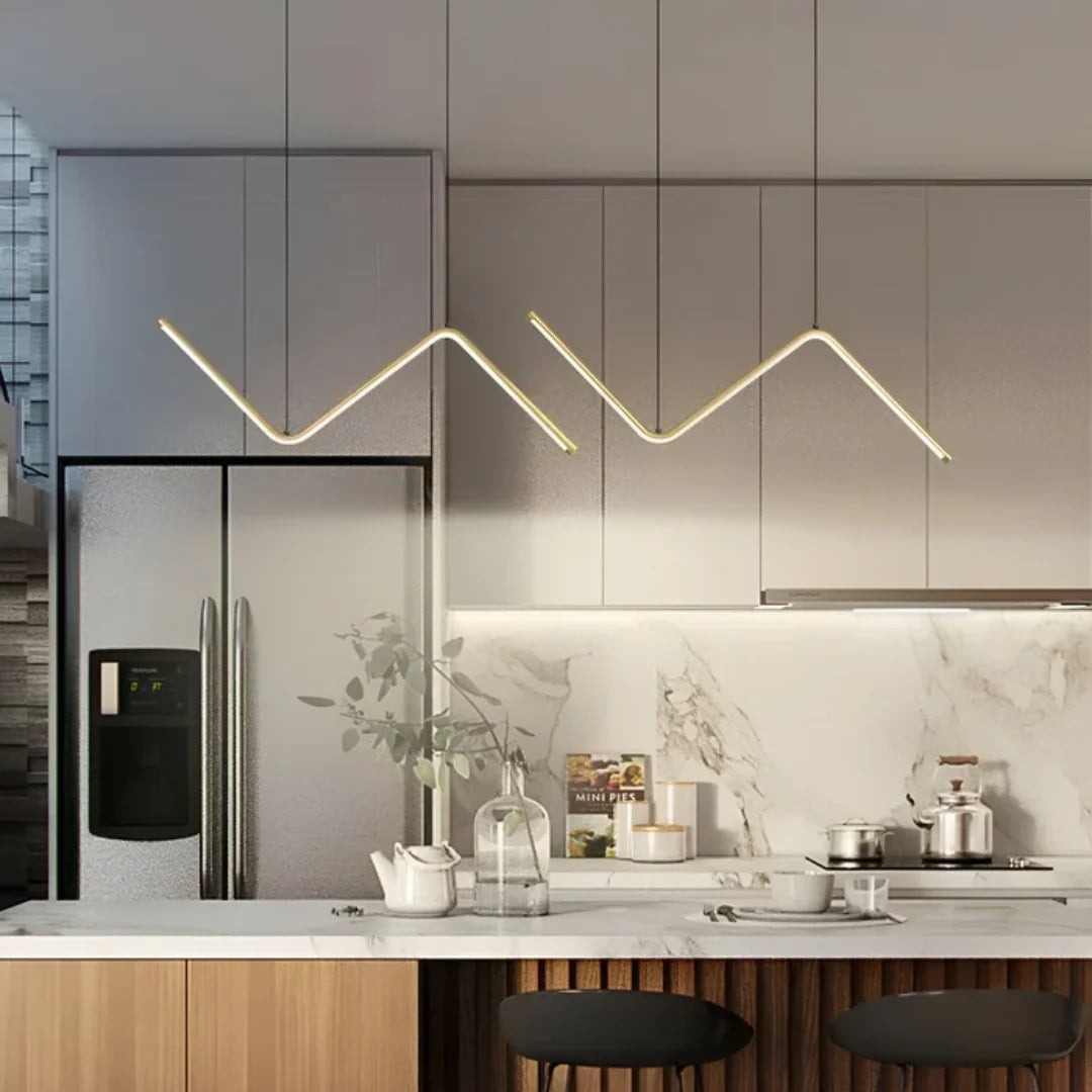 Flick LED Pendant Lamp in Triangle Shape