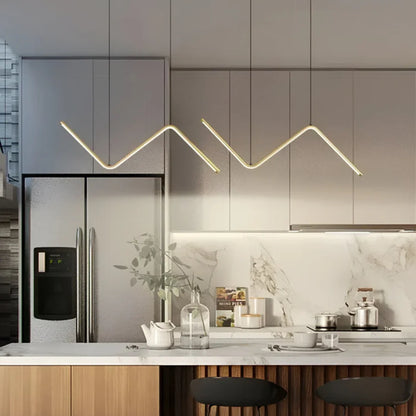 Flick LED Pendant Lamp in Triangle Shape