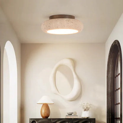 Rava Travertine Retro Ceiling Lamp