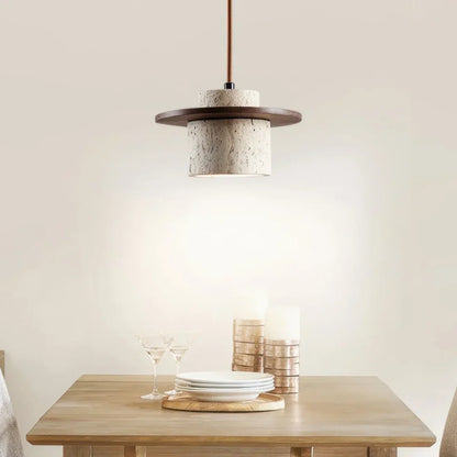 Xyron - Luxury Travertine Design Hanging Lamp
