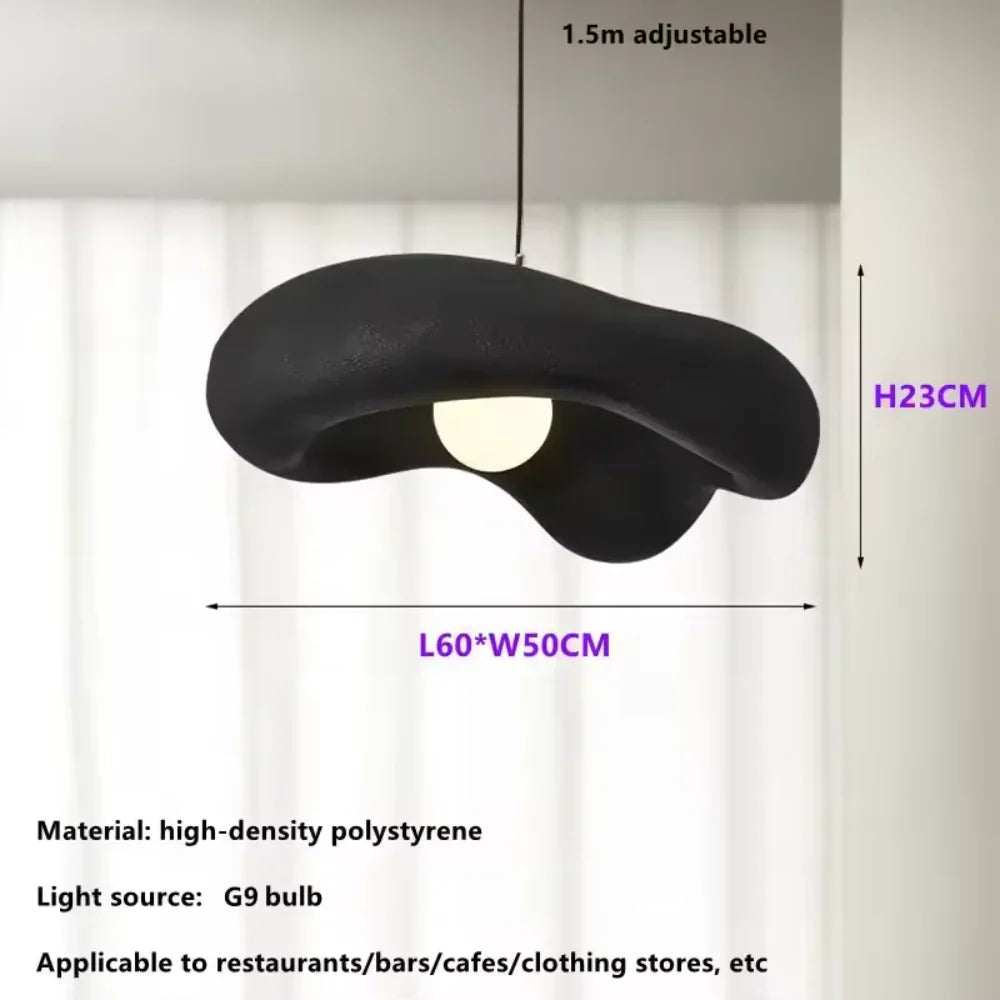 Melistara Wabi Sabi Nordic LED Pendant Lamp for Bedroom, Dining Table, and Café