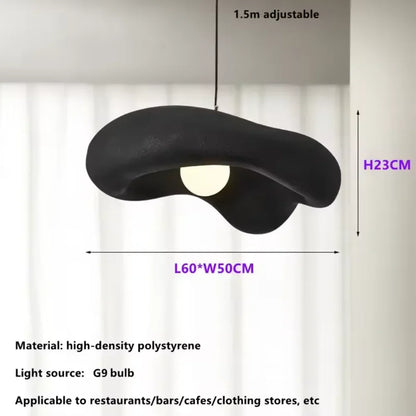 Melistara Wabi Sabi Nordic LED Pendant Lamp for Bedroom, Dining Table, and Café