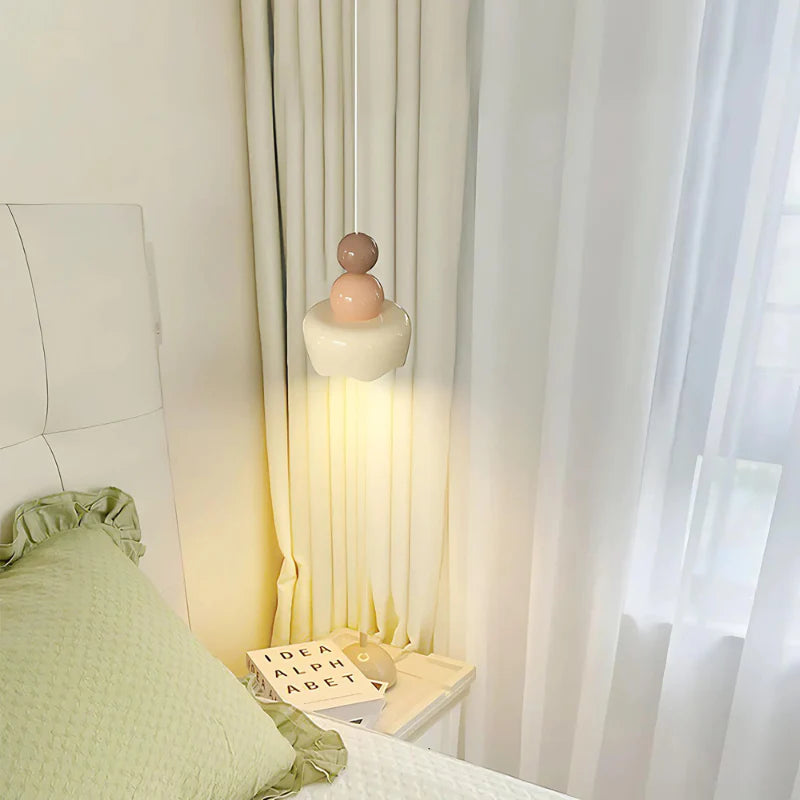 Elysian Romantic Pendant Lamp for Bedroom with Warm Lighting