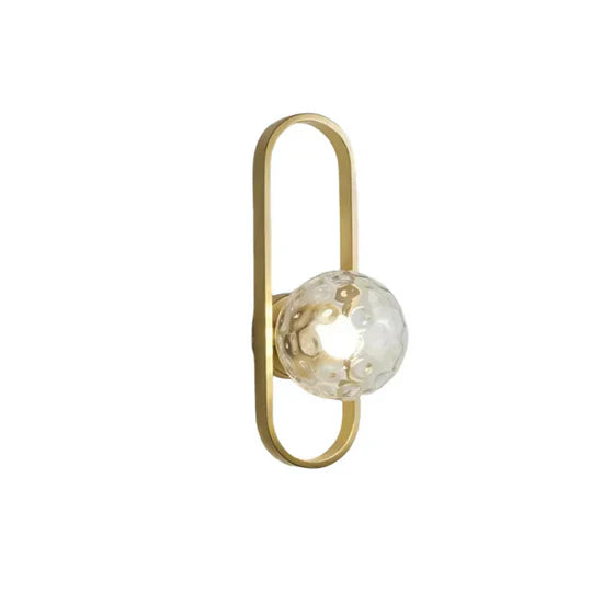 Ajax Luxury Glass Wall Lamp Indoor
