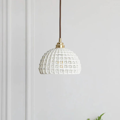 Syra Minimalist Ceramic Pendant Lamp