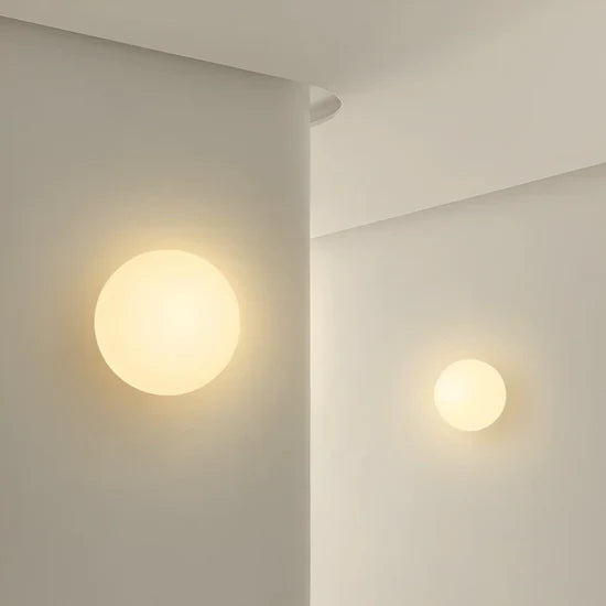 Pietas Stylish Glass Wall Lamp
