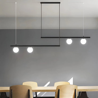 Altana Nordic Glass Linear Luxury Pendant Lamp