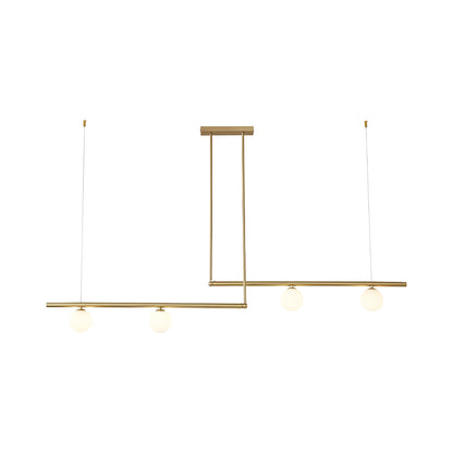 Altana Nordic Glass Linear Luxury Pendant Lamp