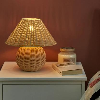 WeaveCraft Table Lamp