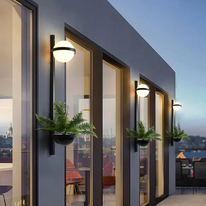 Zirro Luxury LED Outdoor Wall Lamp
