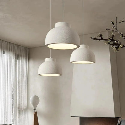 Amara Minimalist Scandinavian Pendant Lamp made of Polystyrene
