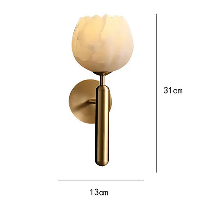 Rose - Marble Wall Lamp - Luxury Wall Lighting Indoor