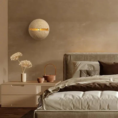 Iros Luxury Wall Lamp made of Natural Stone