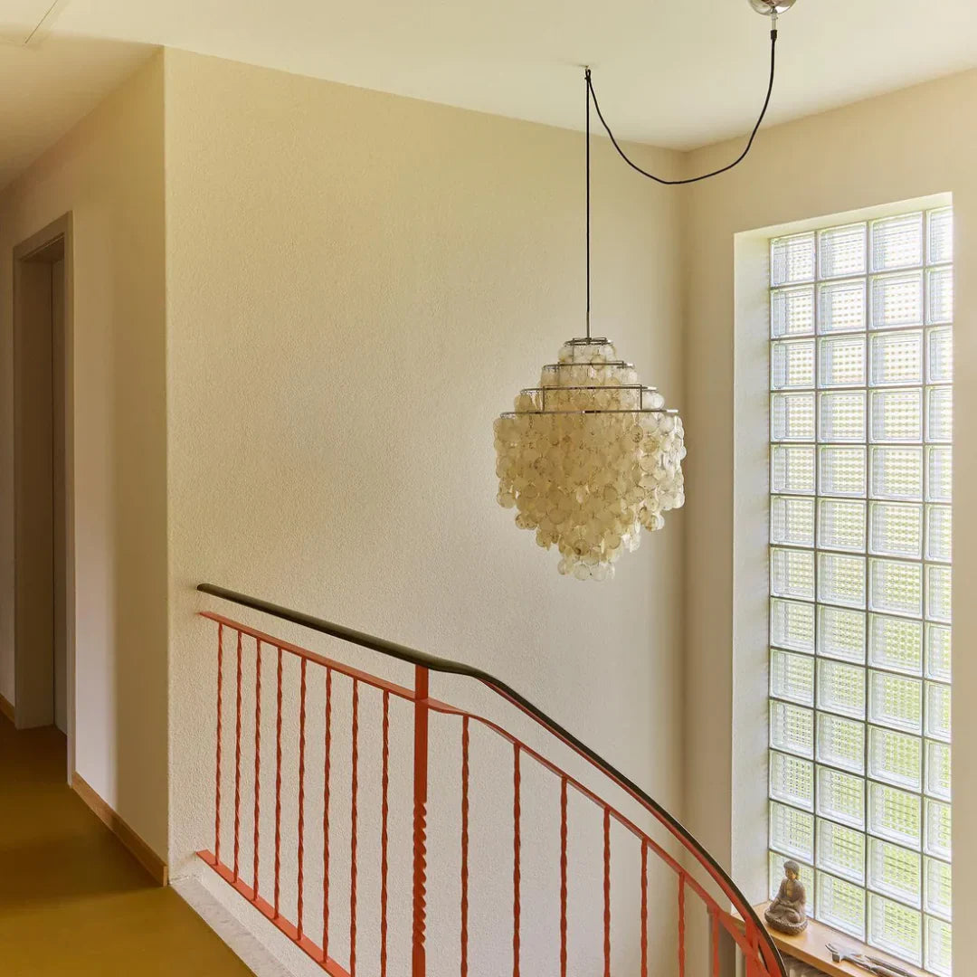 Sybel Vintage Natural Seashell Pendant Lamp