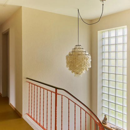 Sybel Vintage Natural Seashell Pendant Lamp