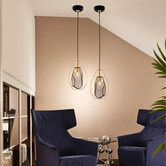 Flavia Minimalist Glass Pendant Lamp