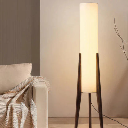 Solstice Wooden Floor Lamp for Living Room